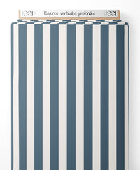 Tissu - Rayures verticales profondes