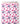 Tissu - Fleurs roses et violettes claires