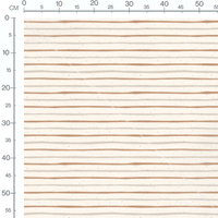 Tissu - Rayures brunes et beiges