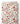 Tissu - Fleurs roses et blanches crème 2