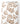 Tissu - Ours marron clair sur blanc