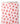 Tissu - Fraises et fleurs blanches
