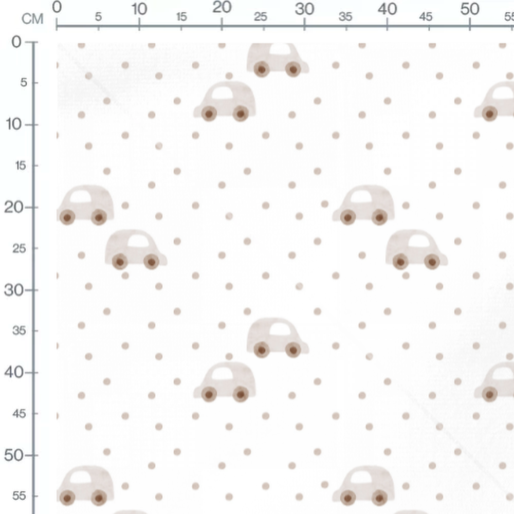 Tissu - Fleurs pastel sur violet 2