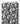Tissu - Feuilles noires sur blanc