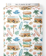 Tissu - Vans et planches de surf