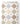 Tissu - Carreaux et fleurs pastel