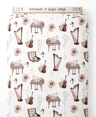 Tissu - Instruments et disques vintage