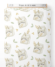 Tissu - Briques de lait d'avoine