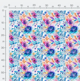 Tissu - Fleur paisley 5