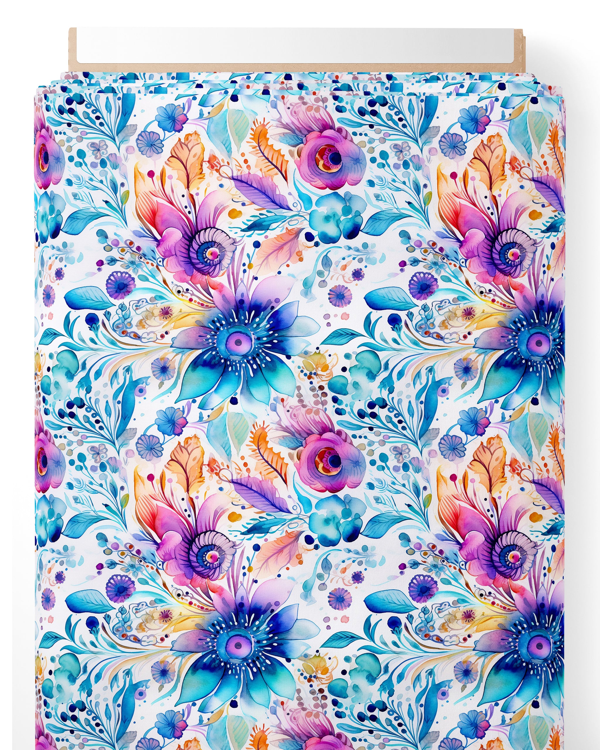 Tissu - Fleur paisley 5