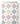 Tissu - Carreaux pastel et fleurs simples
