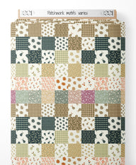 Tissu - Patchwork motifs variés