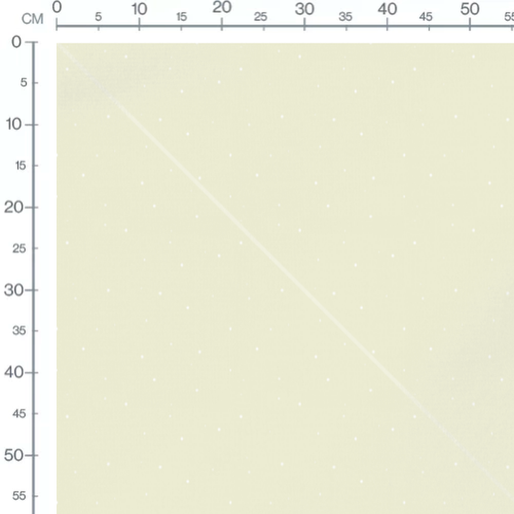 Tissu - Pois blancs sur fond crème