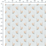 Tissu - Oursons beige et voiles bleues