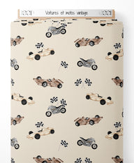 Tissu - Voitures et motos vintage