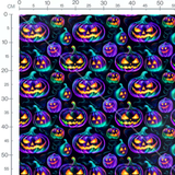 Tissu - Neon Halloween 4