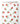 Tissu - Baies rouges et feuilles claires