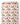 Tissu - Fraises et fleurs sur beige clair