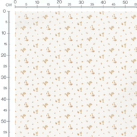 Tissu - Feuilles d'automne dispersées