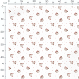 Tissu - Sirènes et méduses lavande