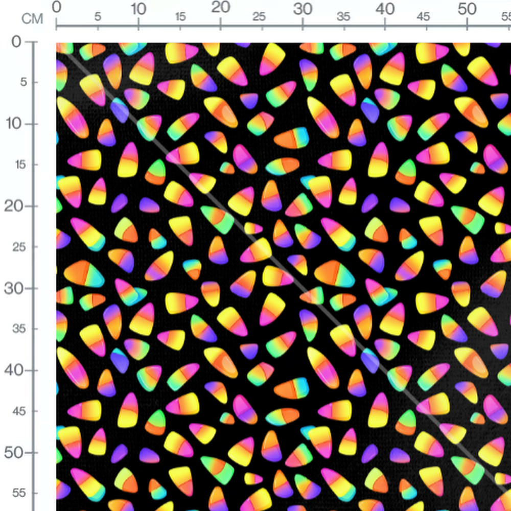 Tissu - Neon Halloween 2