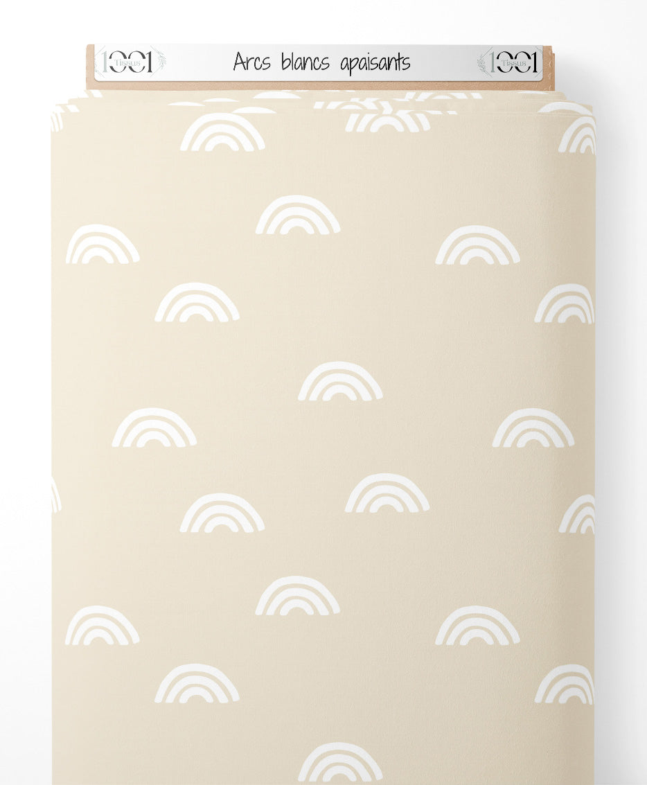 Tissu - Arcs blancs apaisants