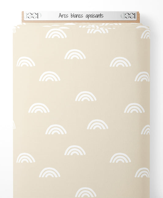 Tissu - Arcs blancs apaisants