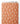 Tissu - Fleurs blanches sur fond terracotta