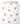 Tissu - Bouquets roses sur blanc