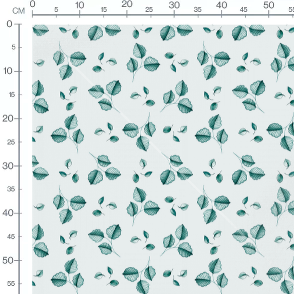 Tissu - Colibris et fleurs pastel