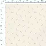Tissu - Parapluies gris sur fond beige