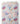 Tissu - Coquillages aquarelle pastel