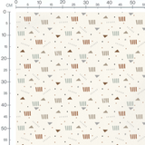 Tissu - Motif géométrique abstrait