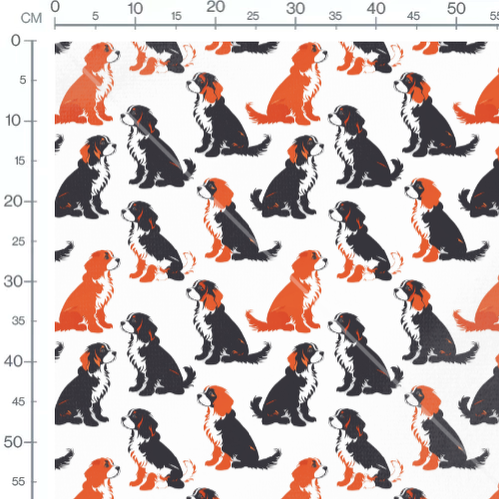 Tissu - King charles 12