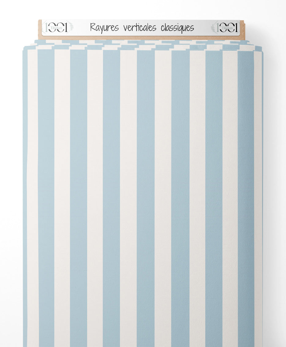 Tissu - Rayures verticales classiques