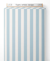 Tissu - Rayures verticales classiques