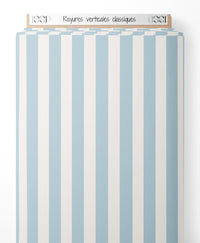 Tissu - Rayures verticales classiques