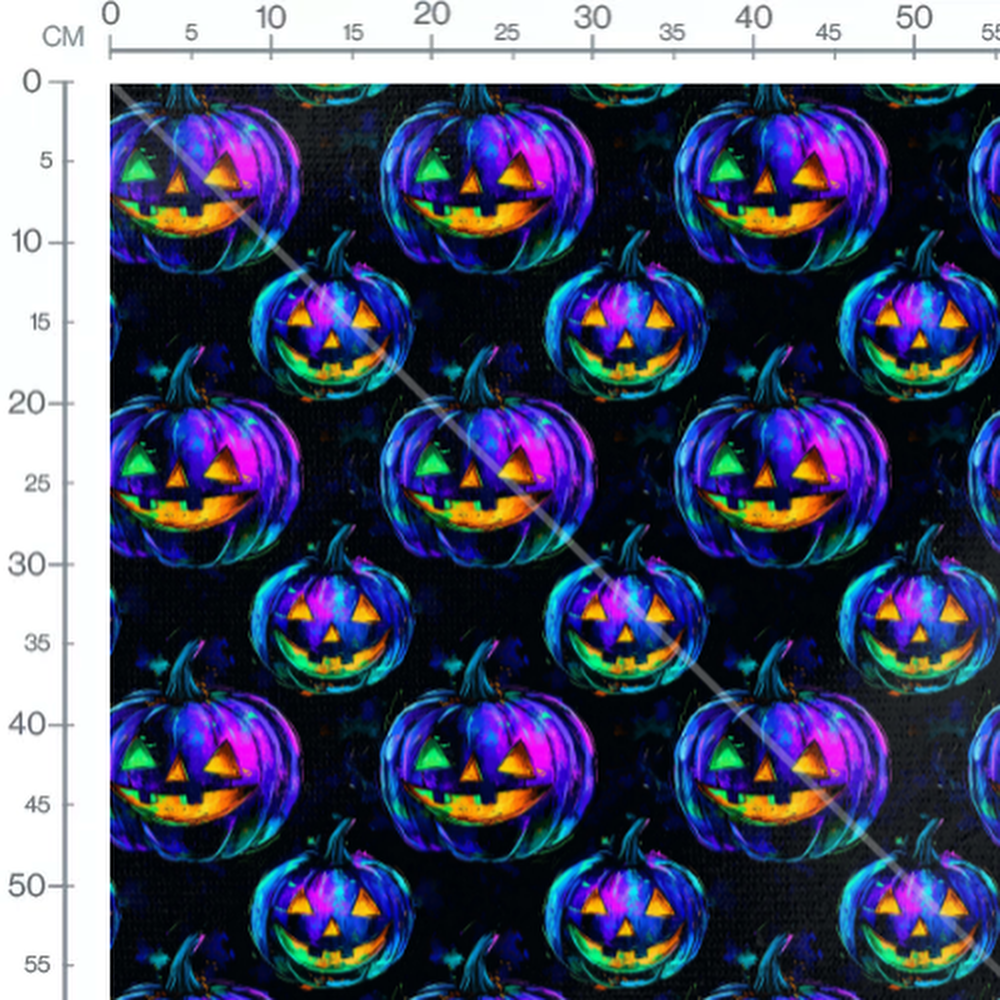 Tissu - Neon Halloween 10