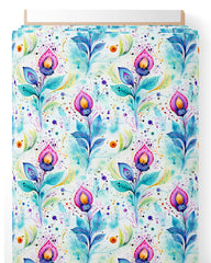 Tissu - Fleur paisley 6