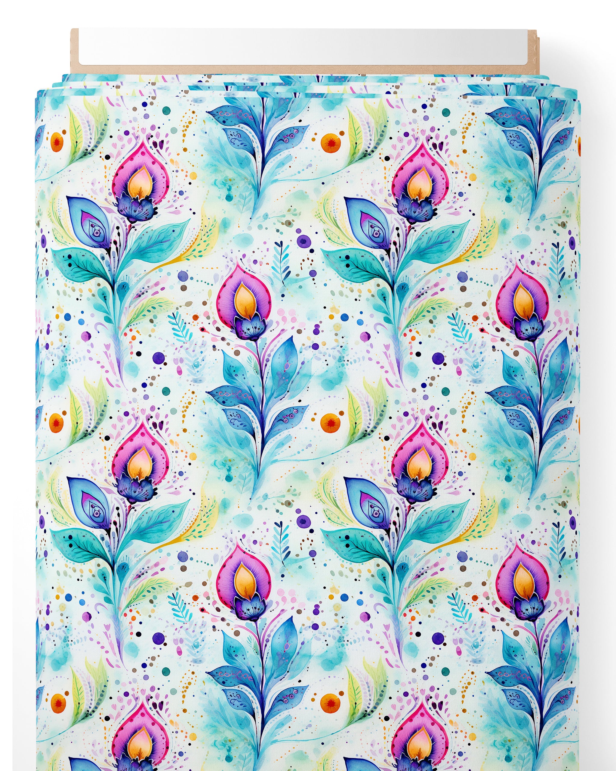 Tissu - Fleur paisley 6