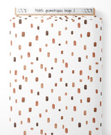 Tissu - Motifs géométriques beige 2