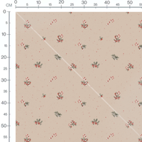 Tissu - Sucre d'orge et branches