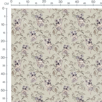 Tissu - Koalas gris sur fond beige