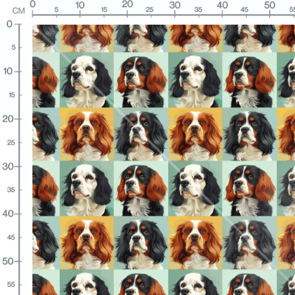 Tissu - King charles 7