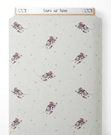 Tissu - Souris sur fusée