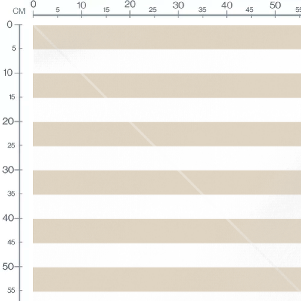 Tissu - Rayures beiges larges 2