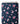 Tissu - Fleurs roses et blanches bleu 3