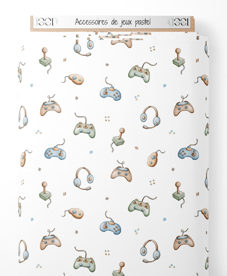 Tissu - Accessoires de jeux pastel