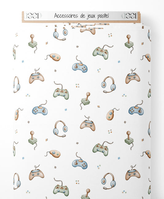Tissu - Accessoires de jeux pastel