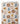 Tissu - Animaux doux sur fond beige 2